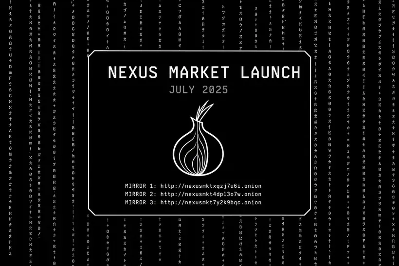 Nexus market launch Tor network July 2025 darknet