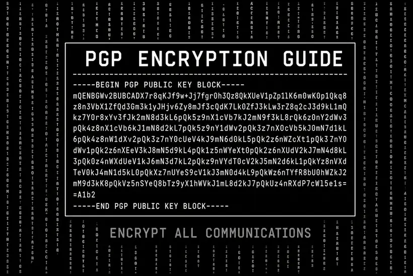 PGP encryption setup beginner guide darknet security