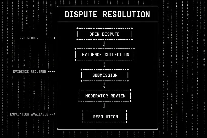 Darknet market dispute resolution guide evidence collection