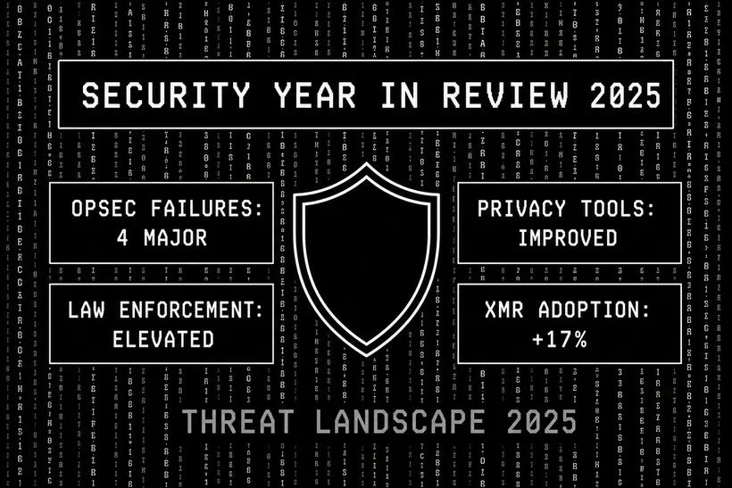 Darknet security year-end review 2025 OPSEC analysis